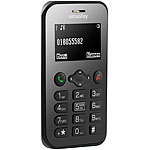 simvalley MOBILE Scheckkarten-Handy Pico RX-486 mit BT, Garantruf, GPS simvalley MOBILE Notruf-Scheckkartenhandys mit GPS und Bluetooth