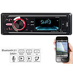 Creasono MP3-Autoradio mit DAB+, Bluetooth, Freisprecher, USB & SD, 4x 50 Watt Creasono DAB+ Autoradios mit Bluetooth & MP3