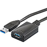 7links USB 3.0 Verlängerung aktiv (inkl. 5m Anschlusskabel) 7links Aktive USB-Verlängerungs-Kabel