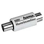 Hama Mantelstromfilter Koaxial, gegen Brummschleifen im Antennensignal Hama Koaxial-Mantelstromfilter