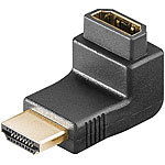 auvisio HDMI-Adapter Typ-A-Buchse auf Typ-A-Stecker, 90° gewinkelt auvisio 