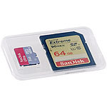 Merox Speicherkartenbox für SD-, miniSD-, microSD-, MMC-Karten, 6er-Set Merox Speicherkarten Boxen