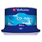 Verbatim CD-R 700MB 52x Extra-Protection-Surface, 50er-Spindel Verbatim CD-Rohlinge