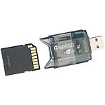 c-enter USB-2.0-Cardreader & USB-Stick, für SD(HC/XC)-Karten c-enter