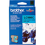 Brother Original Tintenpatrone LC980C, cyan Brother Original-Tintenpatronen für Brother-Tintenstrahldrucker