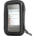 auvisio Wasserfestes 2in1-Sound-Bag mit Lautsprecher f&uuml;r kleine Smartphones auvisio Wasserdichte Schutzh&uuml;llen f&uuml;r Smartphones, MP3-Players & Kameras