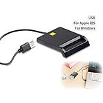 Xystec USB-Chipkarten-Leser & Smartcard-Reader, HBCI-fähig für Homebanking Xystec