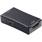 auvisio HDMI-1.4-Repeater & Signalverstärker, bis 45 m, für 4K UHD, 3D & HDCP auvisio HDMI-1.4-Repeater und Signalverstärker