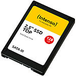 Intenso TOP SSD-Festplatte mit 128 GB, 2,5", bis 520 MB/s, SATA III Intenso SSD Festplatten