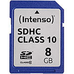 Intenso SDHC-Speicherkarte 8 GB, Class 10, bis 40 MB/s Intenso 