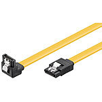 goobay HDD/SSD SATA  Kabel 1,5/3,0/6,0 GBit/s (SATA L-Type > L-Type 90°) 0,5m goobay SATA-Anschlusskabel