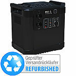 revolt Powerbank & Solar-Konverter mit 1.456 Wh, Versandrückläufer revolt 2in1-Hochleistungsakkus & Solar-Generatoren