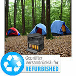 Xcase 2er-Set faltbare Aufbewahrungsboxen mit Deckel, Versandrückläufer Xcase Faltbare Aufbewahrungsboxen mit Deckel und seitlichen Klappen, transparent