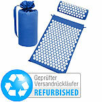 newgen medicals Entspannungsmatte- und Kissen-Set, 230 Druckfelder, Versandrückläufer newgen medicals Akupressur-Matten 