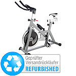 PEARL sports Indoor-Cycle, 18 kg Schwungmasse in 2 Richtungen, Versandrückläufer PEARL sports Schwungmassen-Indoor-Cycles
