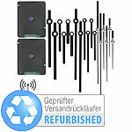 St. Leonhard 2er-Set Schleichende Funk-Uhrwerke, Versandrückläufer St. Leonhard Schleichende Funk-Uhrwerke