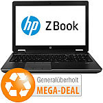 hp ZBook 15, 39,6 cm/15,6", Core i7, 16 GB, 500 GB (generalüberholt) hp Notebooks