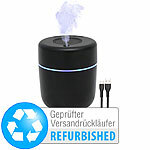 Carlo Milano USB-Luftbefeuchter mit Timer und 5 Naturgeräuschen, Versandrückläufer Carlo Milano Luftbefeuchter mit Naturgeräuschen, Timer und LED-Beleuchtung