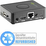 TVPeCee TV-/HDMI-Box Dual-Band-WLAN/Miracast/DLNA (refurbished) TVPeCee Streaming-Empfänger für Miracast, DLNA-kompatibel