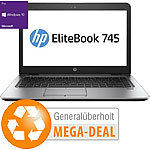 hp EliteBook 745 G3, 35,6cm, AMD 8700B, 8GB, 256GB SSD (generalüberholt) hp Notebooks