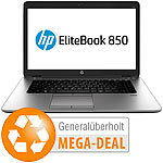 hp Elitebook 850 G2, 15,6" / 39,6cm, Core i5, 8 GB, SSD (generalüberholt) hp