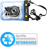 Somikon Unterwasser-Kameratasche XL mit Objektivführung (Versandrückläufer) Somikon Unterwasser Kamera-Hüllen