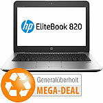 hp Elitebook 820 G4, 12,5" FHD, Core i5, 16GB, 256GB SSD (generalüberholt hp Notebooks