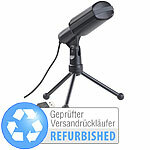 auvisio Profi-USB-Kondensator-Mikrofon für Studio-Aufnahmen,Versandrückläufer auvisio USB-Stand-Mikrofone