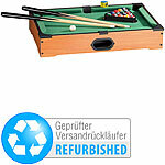 Playtastic Mini Billardtisch mit 2 Queues & 16 Kugeln, Versandrückläufer Playtastic Mini-Billardtische