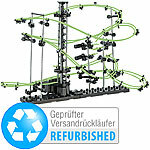 Playtastic Professionelle Kugel-Achterbahn, 502-teilig, Versandrückläufer Playtastic Profi Kugel-Achterbahn-Bausätze