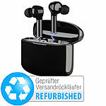 auvisio In-Ear-Stereo-Headset mit Bluetooth 5, Ladebox, Versandrückläufer auvisio Kabelloses In-Ear-Stereo-Headsets mit Bluetooth und Lade-Etuis