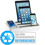 Callstel 4in1 Universal Ladest&auml;nder f&uuml;r Tablets,Smartphones (Versandr&uuml;ckl&auml;ufer) Callstel Mobilger&auml;tehalter f&uuml;r Smartphones & Tablets