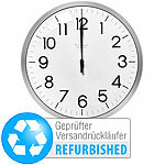 St. Leonhard Analoge Funk-Wanduhr, hohe Genauigkeit, 33 x 5 Versandrückläufer St. Leonhard Analoge Funk-Wanduhren 