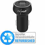 revolt Kfz-USB-Ladegerät mit USB Typ A & C, PD bis 20 W,Versandrückläufer revolt Kfz-USB-Netzteile mit Quick Charge