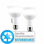 Luminea 4er-Set LED-Reflektor R80, E27 11W (ersetzt 100W) Versandrückläufer Luminea LED-Reflektoren E27 R80 (tageslichtweiß)