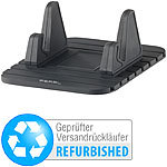 PEARL Universal-Aufsteller für Smartphones bis 1 cm Tiefe,Versandrückläufer PEARL Smartphone-Ständer mit Anti-Rutsch-Beschichtung