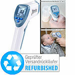 newgen medicals Medizinisches 2in1-Infrarot-Thermometer, Versandrückläufer newgen medicals Infrarot-Stirnthermometer