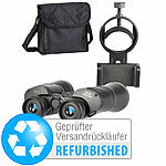 Zavarius Fernglas mit Eagle-Eye-Technologie, 10x50, BAK4, Versandrückläufer Zavarius Ferngläser mit HD-Augenmuscheln und Smartphone-Halterung 