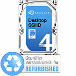 Seagate Desktop SSHD 4TB, interne 3,5"-Hybrid-Festplatte, Versandrückläufer Seagate Interne Festplatten 3,5"