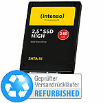 Intenso SSD High 240 GB (2,5", SATA III), Versandrückläufer Intenso SSD Festplatten
