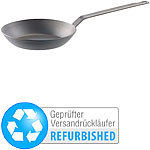 Tornwald-Schmiede Kaltgeschmiedete Bratpfanne Versandrückläufer Tornwald-Schmiede Kalt geschmiedete Eisen-Pfannen