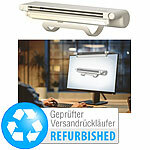 Sichler Haushaltsgeräte 2in1-USB-LED-Leuchte mit Ventilator, Versandrückläufer Sichler Haushaltsgeräte 