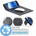 Callstel Mauspad mit Induktions-Ladestation, Versandrückläufer Callstel Mauspads und Qi-kompatible Induktions-Ladegeräte