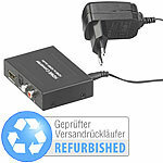 auvisio HDMI-Audio-Konverter zu TOSLINK, Versandrückläufer auvisio HDMI-Audio-Konverter zu optisch und analog