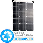 revolt Mobiles Solarpanel mit monokristallin Solarzelle, 50Watt (refurbished) revolt