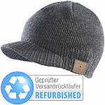 Callstel Beanie-Schildmütze inkl. integriertem Headset,Versandrückläufer Callstel Bluetooth Schildmützen