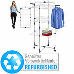 PEARL 3 Etagen Wäscheturm mit Rollen, 30 m Trockenstange,Versandrückläufer PEARL 