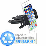 Lescars Kfz-Smartphone-Halterung für CD-Laufwerk, Versandrückläufer Lescars Smartphone-Kfz-Halter für CD-Laufwerke