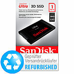 SanDisk Ultra 3D SSD 1 TB (SDSSDH3-1T00-G25), Versandrückläufer SanDisk SSD Festplatten
