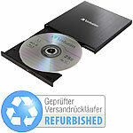Verbatim Externer Slim-Blu-ray-Brenner, USB 3.0, Versandrückläufer Verbatim Externe Blu-ray-Brenner